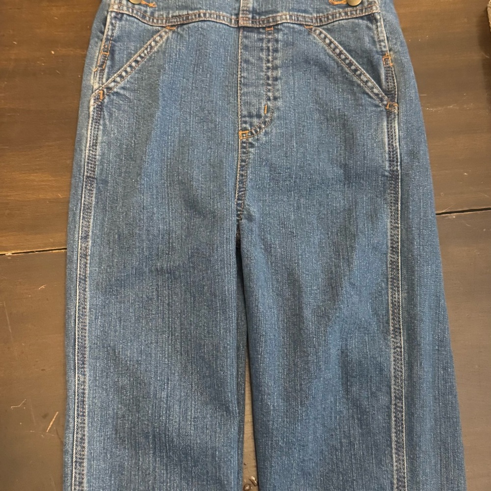 Carhartt Kids Blue Denim Overalls 4T